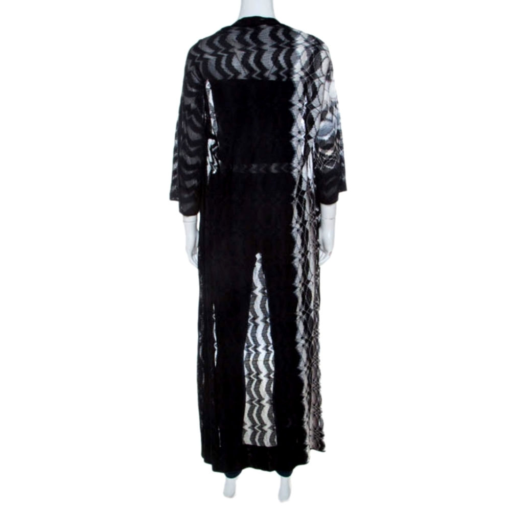 Missoni Orange Label 100% Rayon Zigzag Duster – Never Worn
